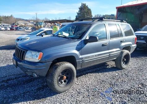 2002 Jeep Grand Cherokee Laredo из США, поврежденный, VIN 1J4GW48S32C328731